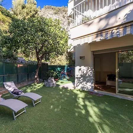 Sur Mer:appartement-villa, Vue Mer, Jardin, Parking. * Villefranche-sur-Mer