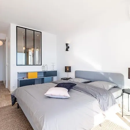 Apartman Sur Mer:appartement-villa, Vue Mer, Jardin, Parking. Villefranche-sur-Mer